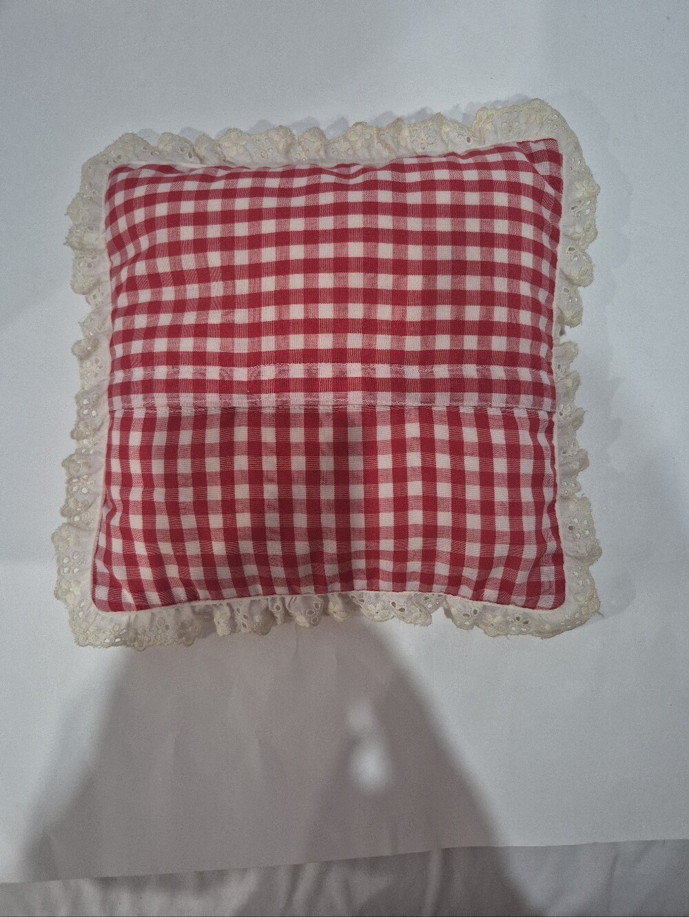 Vintage Cottagecore Country Rustic Handmade Pillows Lot Of Three - Picture 5 of 7